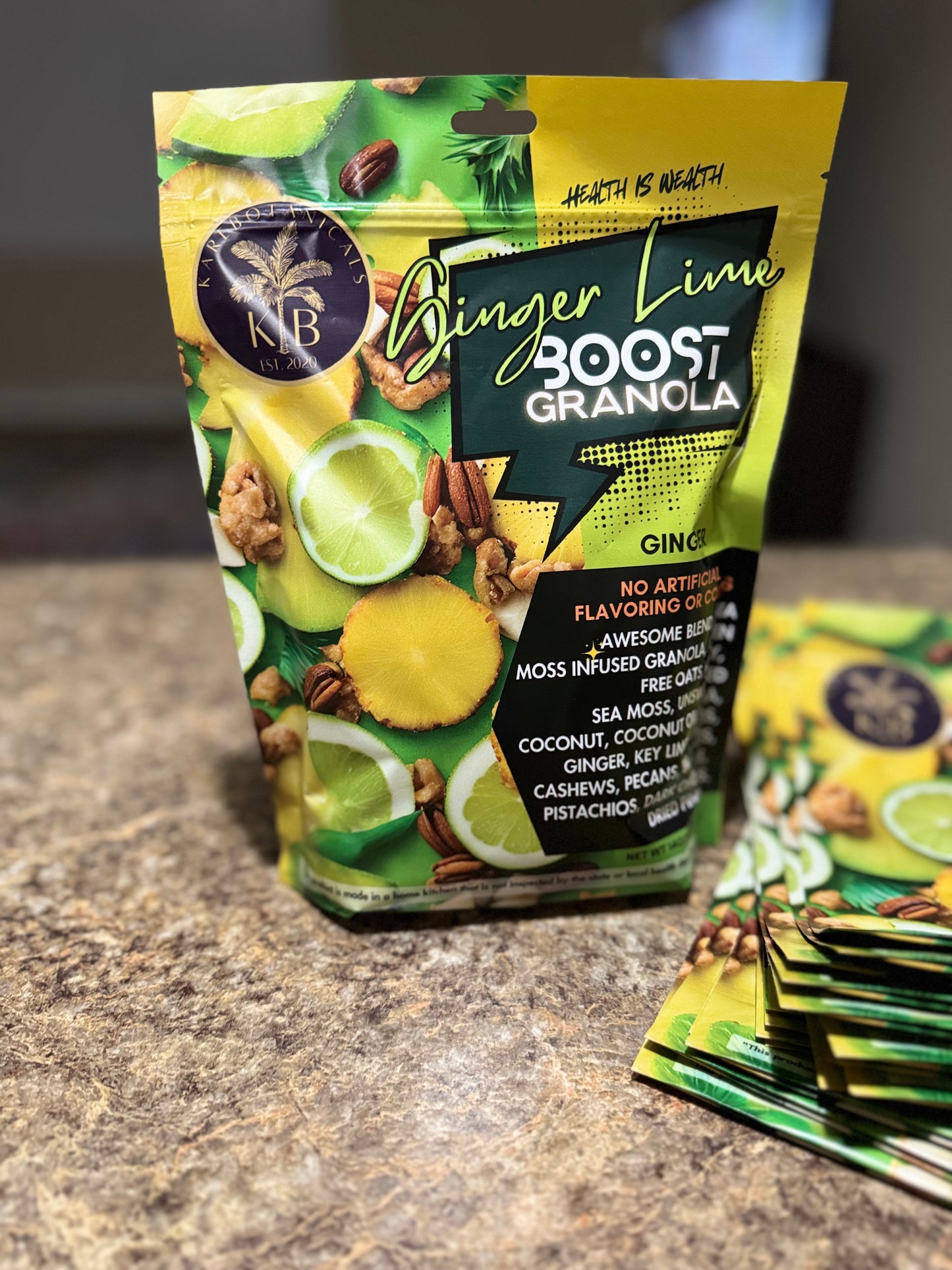 Sea Moss Ginger Lime Boost Granola 21oz