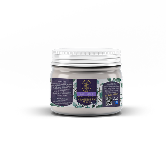 Magnesium Muscle and Sleep Cream Lavender 4oz