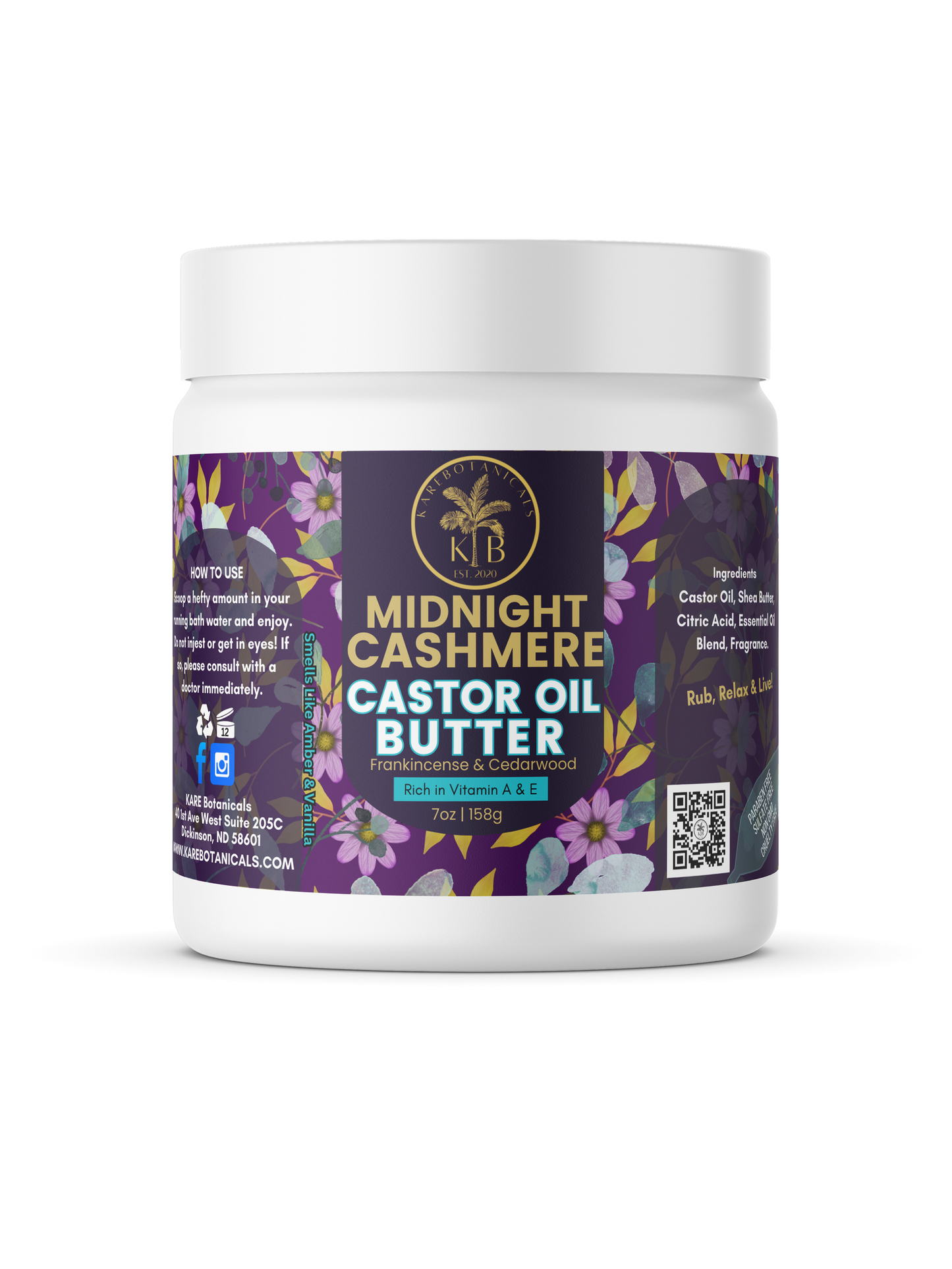 Midnight Cashmere Body Butter LT 5.7 oz