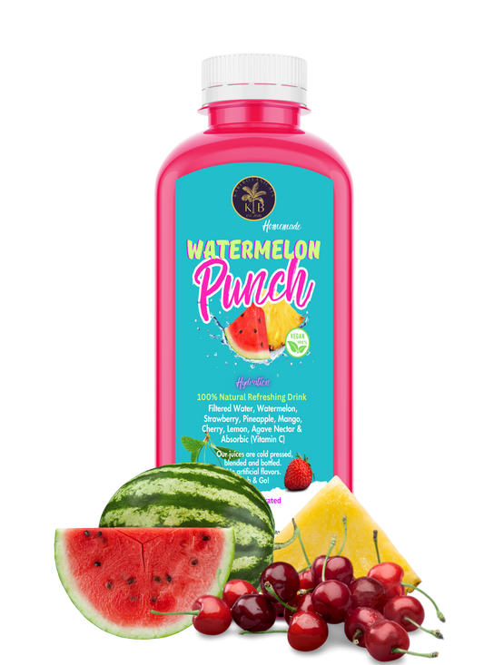 Cold Pressed Watermelon Punch